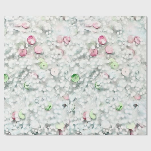 Glitter & Sequin Wrapping Paper Geschenkpapier (Flach)