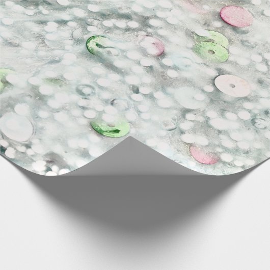 Glitter & Sequin Wrapping Paper Geschenkpapier (Ecke)