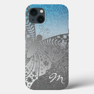 Glitter Silber Case-Mate iPhone Hülle