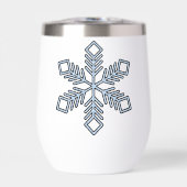 Glitter Snowflake - Baby Blue Branches (Vorderseite)