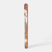 Glitter Starlight Bokeh iPhone 16 Hülle (Linke Seite)