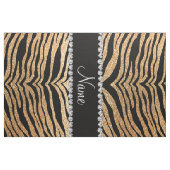 Glitter-Tigerpastellstreifen des individuellen Stoff (Yard (91,4 cm))