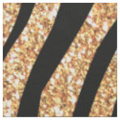 Glitter-Tigerpastellstreifen des individuellen Stoff (Nahaufnahme)