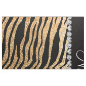 Glitter-Tigerpastellstreifen des individuellen Stoff (Fat Quarter (45,7 x 55,9 cm))
