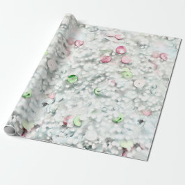 Glitter- und Pailletten-Geschenkpapier Geschenkpapier