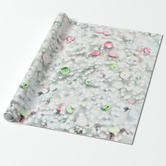 Glitter- und Pailletten-Geschenkpapier Geschenkpapier