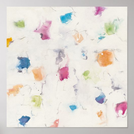 Glitterati I Abstract Print | Mike Schick Poster (Vorne)