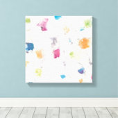 Glitterati I Abstrakt Print | Mike Schick Leinwanddruck (Insitu (Holzboden))