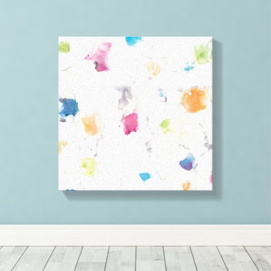 Glitterati I Abstrakt Print | Mike Schick Leinwanddruck (Insitu (Holzboden))