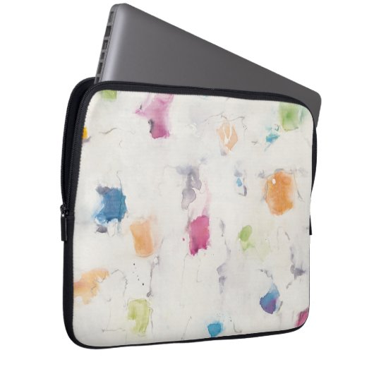 Glitterati I abstrakte Mike Schick Druck-| Laptopschutzhülle (Vorne Rechts)