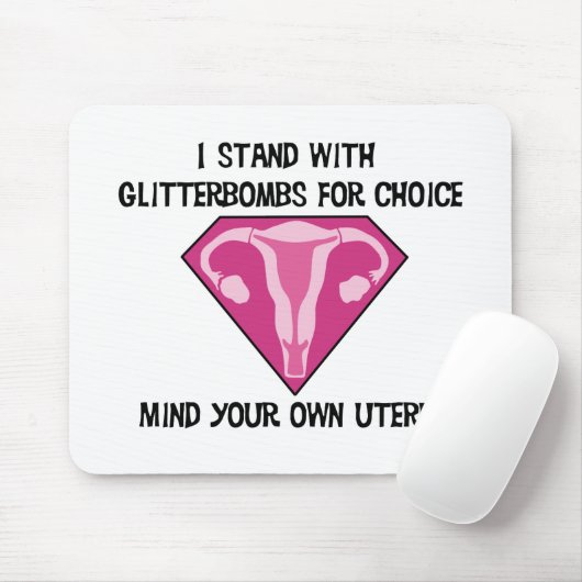 Glitterbombs4Choice mousepad (Mit Mouse)