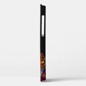 Glittered Alcohol Ink Case-Mate iPhone Hülle (Rückseite / Links)