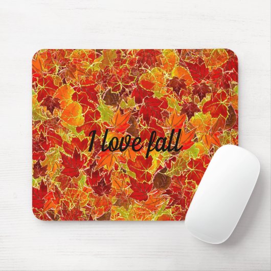 Glitterfall/Herbstrückgänge Mousepad (Mit Mouse)