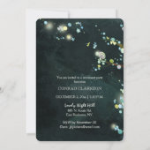 Glitterie Abend Rentirement Celebration Einladung (Rückseite)