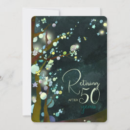 Glitterie Abend Rentirement Celebration Einladung