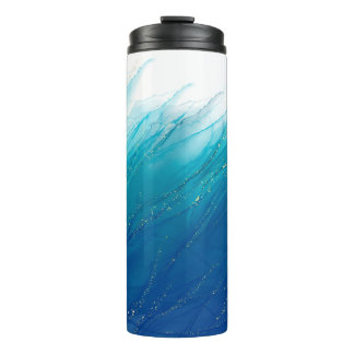 Glitterie Alcohol Ink Tumbler Design Thermosbecher
