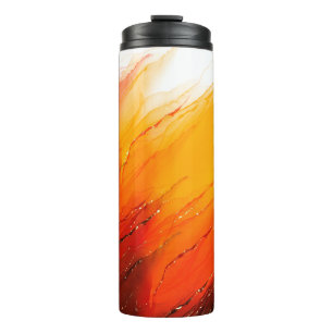 Glitterie Alcohol Ink Tumbler Design Thermosbecher