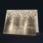 Glitterie Gold Foil Imitate Glitzer Monogram Karte<br><div class="desc">Klassische hübsche Imitate Glitzer Monogram mit modernem Glitzer Luxus Chic Girly Shimmer Imitate Gold funkelnd Glitzer und ombre Folie . Schönes, modernes und cooles Design für Mädchen, die funkelnd Designs lieben. Zeigen Sie Ihren persönlichen Stil, sehen Sie modern, trendig und fühlen Sie sich stilvoll mit einem einzigartigen Design oder passen...</div>