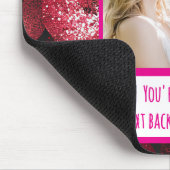 Glitterie Liebe I Text Back Mousepad (Ecke)