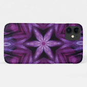 Glitterie Lila Kaleidoskop Herz Gradient Case-Mate iPhone Hülle (Rückseite (Horizontal))