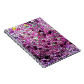 Glitterie Lila Notizblock (Rechte Seite)