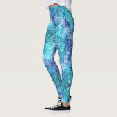 Glitterie Mehrfarbig Leggings (Links)