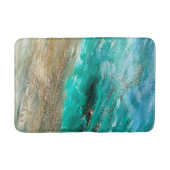 Glitterie Modernes Künstlerisches Abstrakt Badematte (Vorderseite)