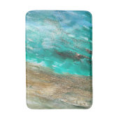 Glitterie Modernes Künstlerisches Abstrakt Badematte (Vorderseite Vertikal)