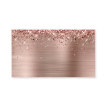 Glitterie Rose Gold Foil Blank