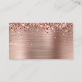 Glitterie Rose Gold Foil Blank Platzkarte