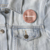 Glitterie Rose Gold Foil Button (Beispiel)