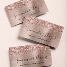 Glitterie Rose Gold Foil Online Store