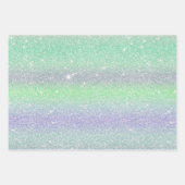 Glitterie und niedliche Sterngeschenke 1 Geschenkpapier Set (Vorderseite 3)