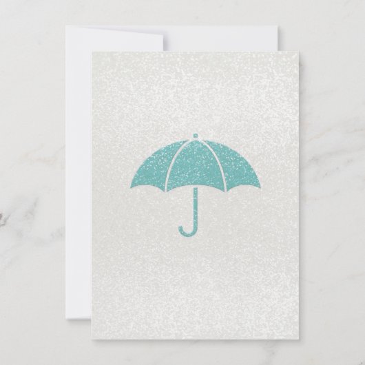 Glittering Blue & Gold Baby Boy Showeinladung Einladung (Rückseite)