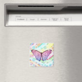 Glittering Butterfly Magnet (In Situ (Geschirrspüler))