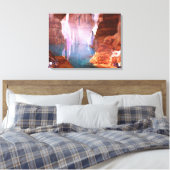 Glittering Caves Canvas Print Leinwanddruck (Insitu (Schlafzimmer))
