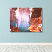 Glittering Caves Canvas Print Leinwanddruck (Insitu (Holzboden))