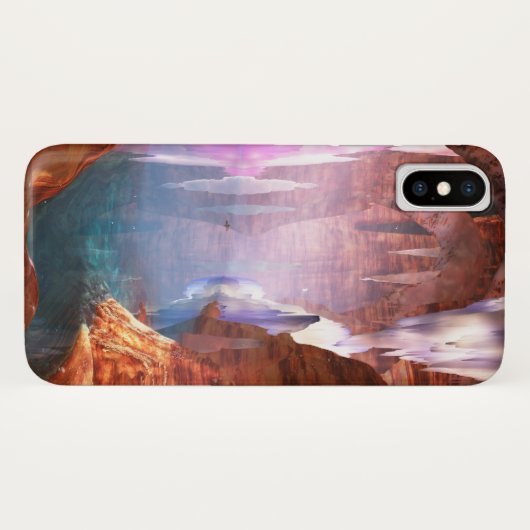 Glittering Caves iPhone Case-Mate Hülle (Rückseite (Horizontal))