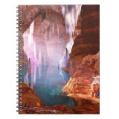 Glittering Caves Notebook Notizblock (Vorderseite)