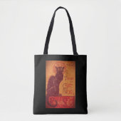 Glittering Chat Noir Art Tasche (Vorderseite)