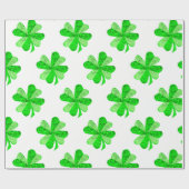 Glittering Clover Geschenkpapier (Flach)