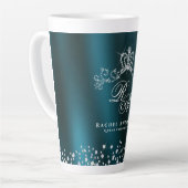 Glittering Crogram Green Milchtasse (Linke Ecke)