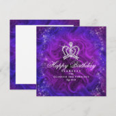 Glittering Crown Blue Lila (Vorne/Hinten)