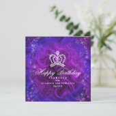 Glittering Crown Blue Lila (Stehend Vorderseite)