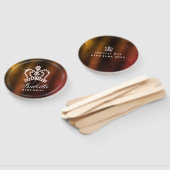 Glittering Crown Gold Fächer (Non-assembled)