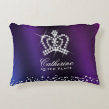 Glittering Crown Lila Blue