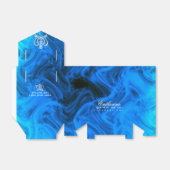 Glittering Crown Luxury Blue Aqua Geschenkschachtel (Ungefaltet)