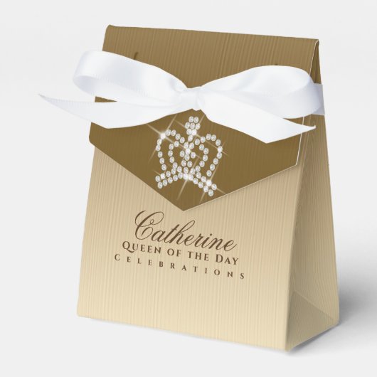 Glittering Crown Luxury Gold Geschenkschachtel (Vorderseite)