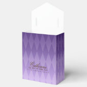 Glittering Crown Luxury Lila Geschenkschachtel (Geöffnet)