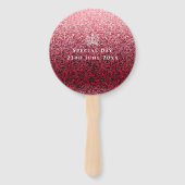 Glittering Crown Wine Fächer (Rückseite)